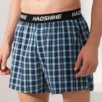 Men’s 100% Cotton Boxers With Button Fly
