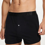 Men’s Knitted Boxers With Button Fly