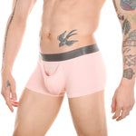 Men’s Dual Ball Pouch Trunks With Fly Front