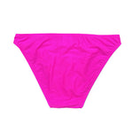 Men's Quick-Dry Odor-Control Solid Color Side Snap Swim Briefs
