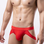 3 Pack Men's Cooling Airflow Trendy Design Sexy Stretch Fit Jockstrap