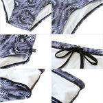 Men's Low-Rise Stylish Print Swim Briefs