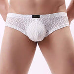 Men's Low-Rise U Convex Pouch Mesh Breathable Thongs