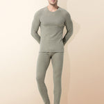 Men's Snug-Fit Soft-Touch Second-Skin Sleep-Ready Warm-Touch Thermal Sets