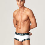 2 Pack Men's Supportive Pouch Low-Rise Trunks
