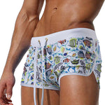 Men's Bold Prints Quick-Dry Pocket Swim Shorts & Trunks