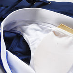Men's Seamless Comfort Color-Blocked Quick-Dry Swim Briefs