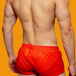 Men's Low-Rise Solid Color Boxer Shorts