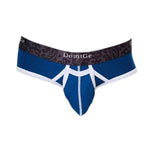 2 Pack Men's Detachable Front Pouch Durable Stretch Skin-Friendly Briefs