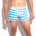 2 Pack European Luxury Brand Personalized Striped Men's Underwear