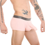 Men’s Dual Ball Pouch Trunks With Fly Front