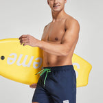 Men's Solid Breathable Beach Shorts Boxer