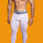 Men's Low-Rise Breathable Silk-Like Semi-Transparent Tights