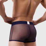 3 Pack Men's Invisible & Mesh Breathable Cooling Touch Trunks
