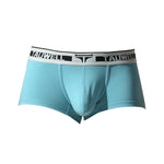 2 Pack Men's Ultra-Soft Breathable Cotton Supportive Fit Sporty Cut Comfy Trunks