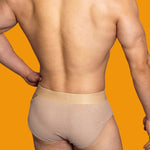 2 Pack Men's Low-Rise Sexy Side-Opening Briefs