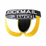 2 Pack Men's Low-Rise Sexy Ice Silk Seamless Comfort Anti-Odor Jockstrap