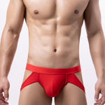 3 Pack Men's Cooling Airflow Trendy Design Sexy Stretch Fit Jockstrap