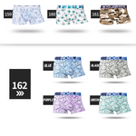 6 Pack Men's U Convex Modal Print Breathable Trunks