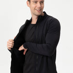 Windproof and Fluff Warm Training Coat for Men