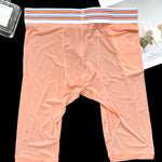 Men's Semi-Transparent Sexy Sporty Seamless Comfort Stretch Midway Briefs