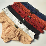 Men's Low-Rise U Convex Pouch Mesh Breathable Thongs