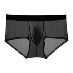 3 Pack Men's Ice Silk Ultra Thin Seamless Breathable Quick Dry Briefs