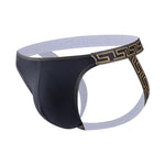 3 Pack Men's Large Pouch Low-Rise Sexy Jockstrap
