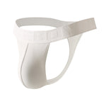 3 Pack Men's Solid Ribbed U-Pouch Breathable & Lifting Thongs