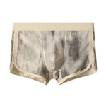 4 Pack Men's No-Roll Mid-Rise Movement-Friendly Soft Boxer Briefs