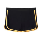 2 Pack Men's Loose-Fit Home Shorts with Breathable Built-in Brief Liner