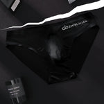 3 Pack Men's Seamless Ice Silk Cool-Touch Briefs