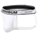 4 Pack Men's Mid-Rise Sexy Comfortable Cotton Jockstrap