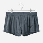 2 Pack Men's Seamless Comfort Quick-Dry Lightweight & Airy Mesh Boxers Shorts