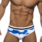 Men's Low-Rise Casual Holiday Swim Briefs