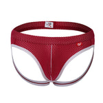 4 Pack Men's Low Waist Sexy Breathable Butt Lifting Stylish Comfortable Jockstrap