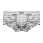 3 Pack Men's Trendy Striped Ultra-Soft Cotton Briefs