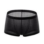 4 Pack Men's Sexy Breathable Jacquard Trunks