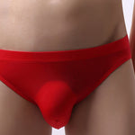 3 Pack Translucent U Convex Pouch Bikini For Men