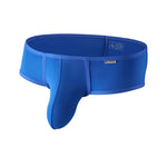 2 Pack Men's 3D Pouch Low-Rise Slim-Fit Trunks