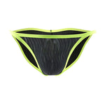 2 Pack Men's Striped Seamless Day-Long Comfort Breathable Bikinis