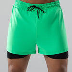 Men's Minimalist Design Sporty Cut Odor-Control Board Shorts