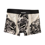 3 Pack Men's Breathable & Soft Ice Silk Leopard Quick-Dry Trunks