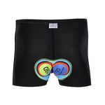 Men's Thick Silicone Pad & Quick-Dry Cycling Sporty Activewear Tights
