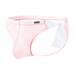 2 Pack Men's Nylon Ultra-Thin Breathable Semi-Transparent Sexy Briefs