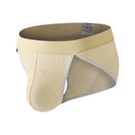 3 Pack Men's Soft Cotton High-Cut Stretch Fit Briefs