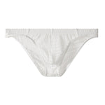 2 Pack Men's Breathable Soft Quick-Dry Mid-Rise Daily Comfort Solid Color Bikini