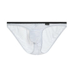 Men's Low-rise Mesh U-shaped Convex Pocket Sports Briefs