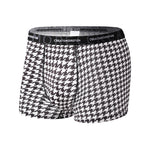 4 Pack Men's Printed Quick-Dry Fabric Stretch Fit Lightweight Trunks