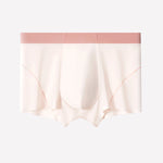 3 Pack Men's Seamless & Comfortable Mid-Rise Icy Silk Trunks